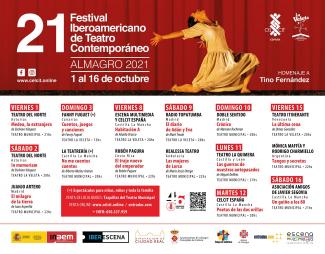 La presencialidad vuelve al 21º Festival Iberoamericano de Teatro Contemporáneo de Almagro, que ofrece 15 representaciones del 1 al 16 de octubre