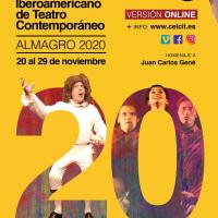 Cartel 20º Festival Iberoamericano de Teatro Contemporáneo