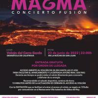 La AD Campo de Calatrava presenta “MAGMA: Concierto Fusión”, que tendrá lugar la noche del 23 de junio en el Volcán Cerro Gordo 